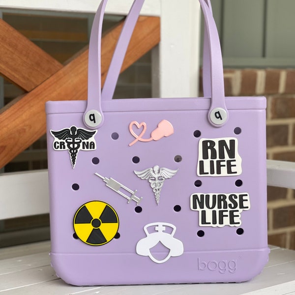 Nurse Medical Field Bogg Bag Buttons, Bogg Bag Charms, Bogg Bag Accessories, 3D Printed Bogg Bag Charms, Bogg Bag Gifts, Simply Bag Charms