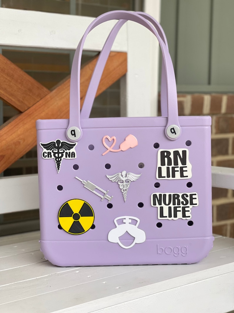 Nurse Medical Field Bogg Bag Buttons, Bogg Bag Charms, Bogg Bag Accessories, 3D Printed Bogg Bag Charms, Bogg Bag Gifts, Simply Bag Charms 