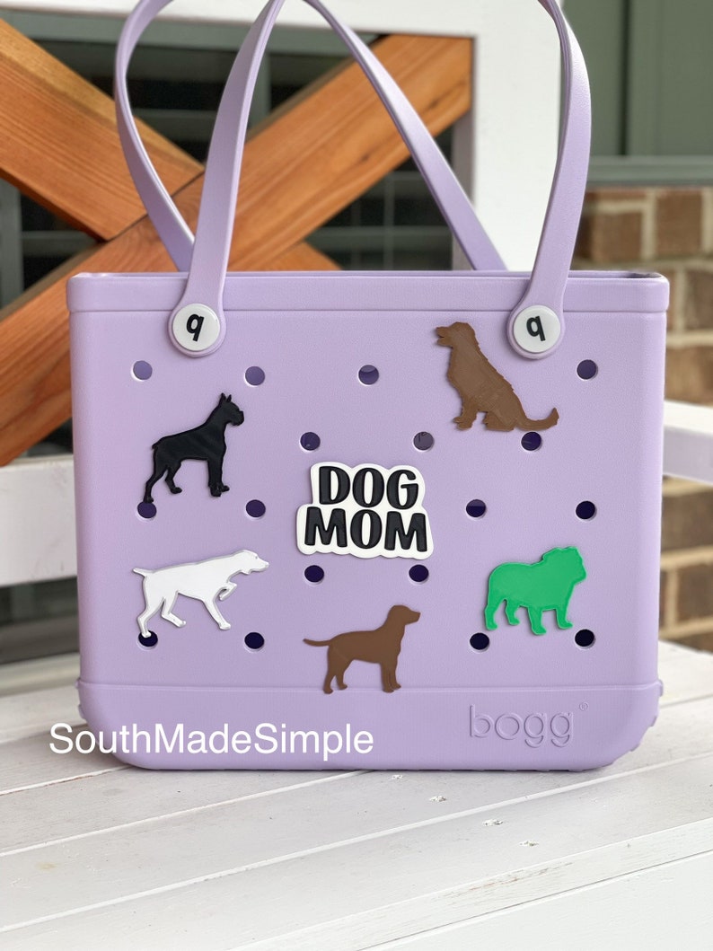 Dog Mom Bogg Bag Button, Dog Bogg Bag Charms, Beach Bag Charm, Bogg Bag Gift, Animal Bogg Charm, Bogg Bag Accessories, Bogg Bag, Simply Bag 