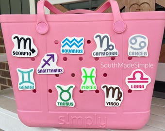 Zodiac Sign Bogg Bag Charms - CLEARANCE Sample Sale