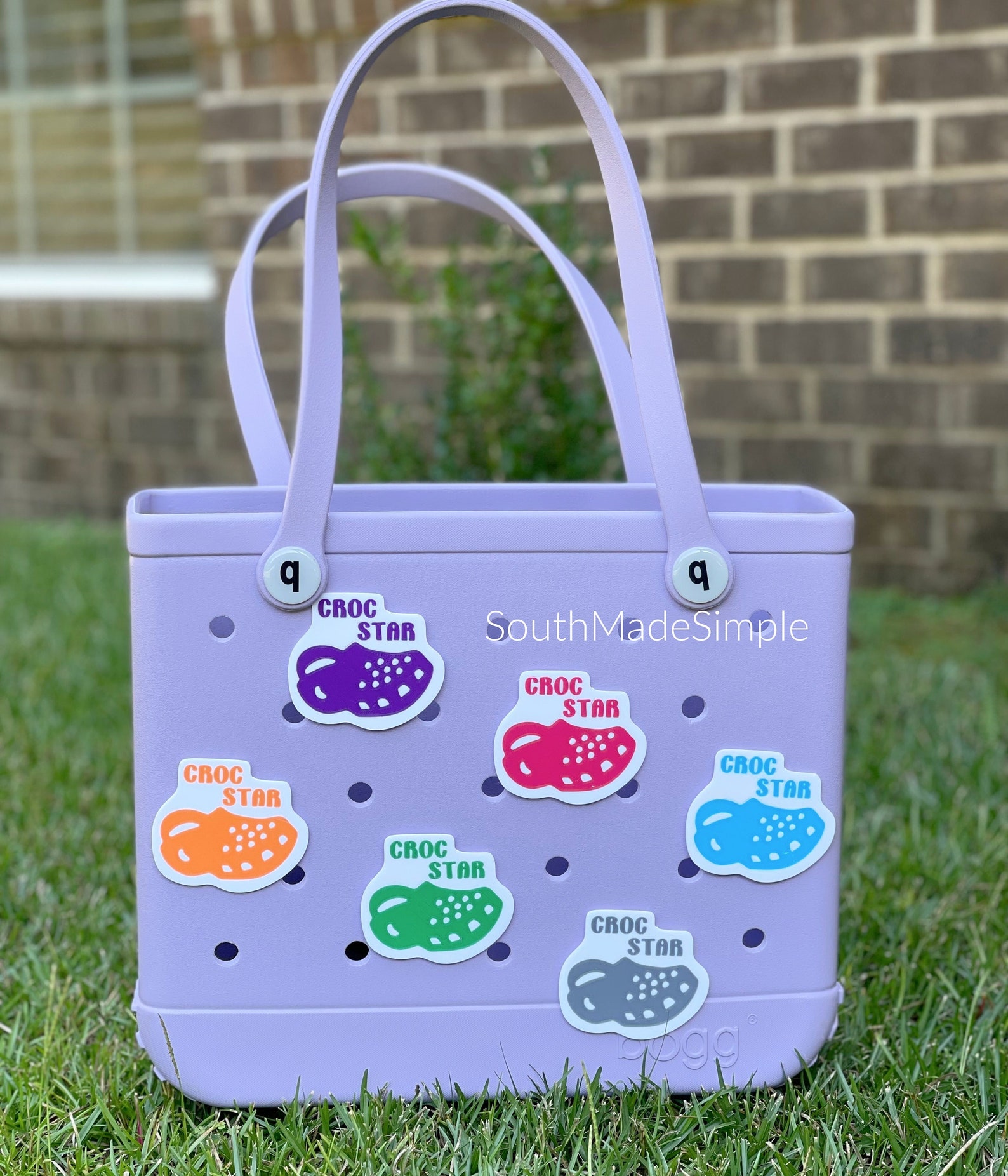 Croc Star Bogg Bag Charm Bogg Bag Buttons Bogg Bag Etsy