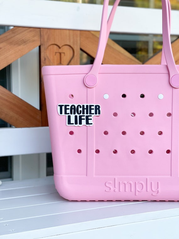 Teacher Bogg Bag Button Bogg Bag Charms Bogg Bag 