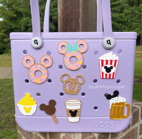 Park Snack Bogg Bag Charms, Bogg Bag Buttons, Bogg Bag Accessories, Custom Bogg Bag, Bogg Bag Jibitz, Simple Modern Bag Charms, Mickey Bogg