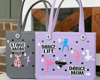 Dance Bogg Bag Charms, Bogg Bag Bits, Bogg Bag Accessories, Ballet Bogg Bag, Bogg Bag Gifts, Simply Tote Charms, Dance Life Bogg Bag, Bogg