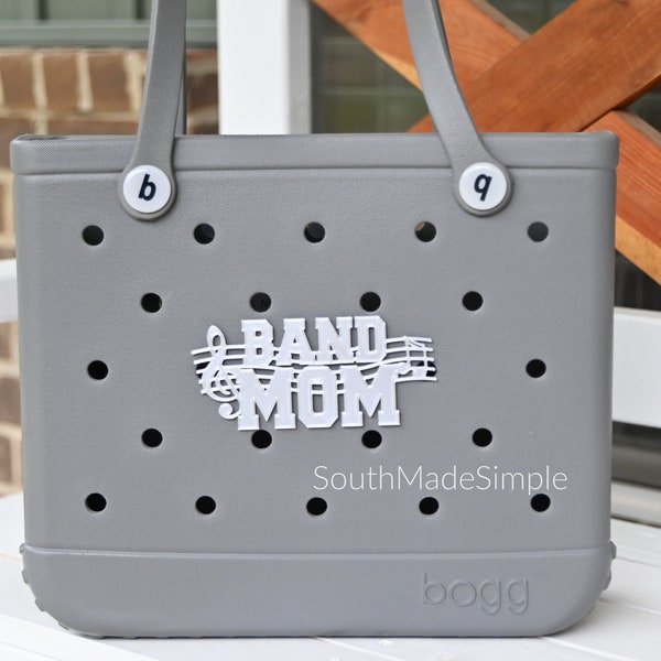 Bogg Bag Band Mom Large Button, 3D Printed Bogg Bag Buttons, Bogg Bag Accessories, Bogg Bag Charms, Bogg Bag Band Charm, Bogg Bag Band Mom