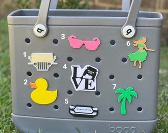 American Off Road Bogg Bag Charms, Bogg Bag Buttons, Bogg Bag Accessories, Bogg Bag Gifts, Bogg Bags, Simply Southern Tote Charms, Bogg Bag