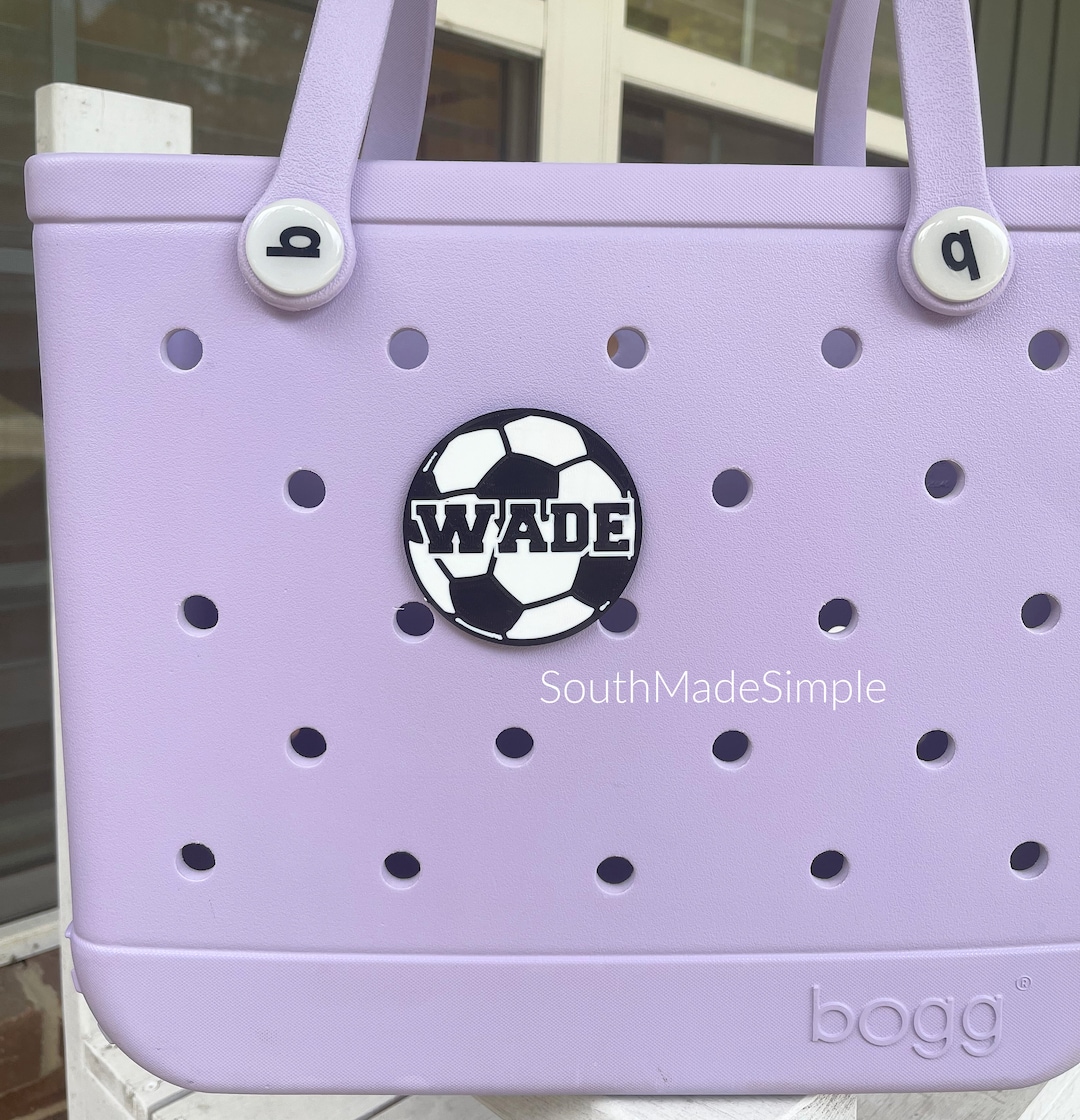 Custom Soccer Ball Bogg Bag Charm, Bogg Bag Buttons, Bogg Bag