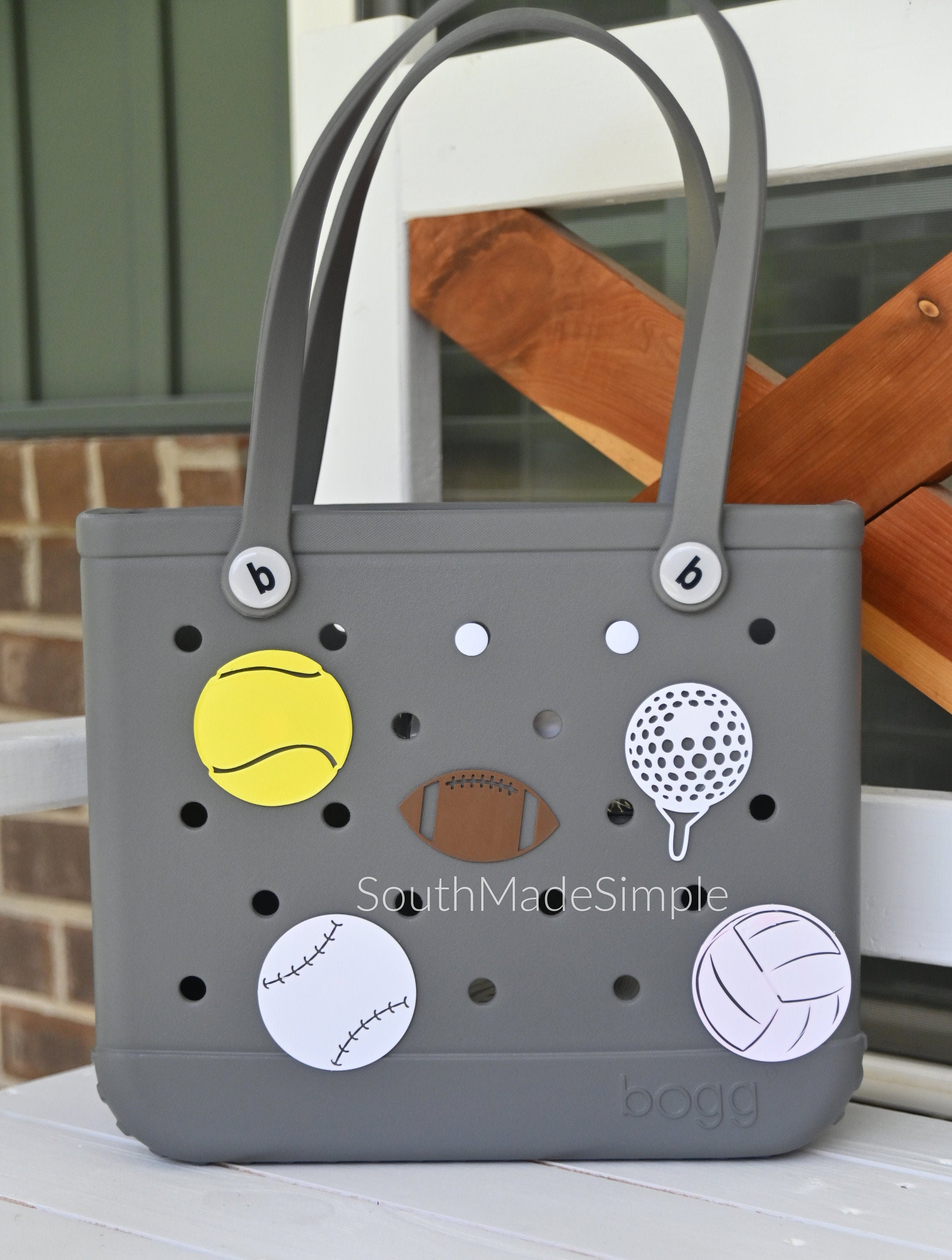 Buy Football Number 3D Printed Bag Tag for Bogg Bags Water Online in India  