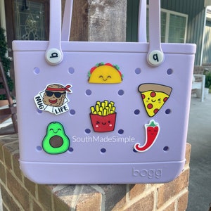 Food Snack Bogg Bag Charms, Bogg Bag Buttons Bogg Bag Accessories, Bogg Bag Jibitz, Bogg Bag Tags, Custom Bogg Bag, Cute Bogg Bag Charms