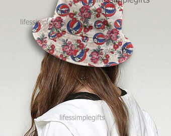 Grateful Dead Bucket Hat - Etsy UK