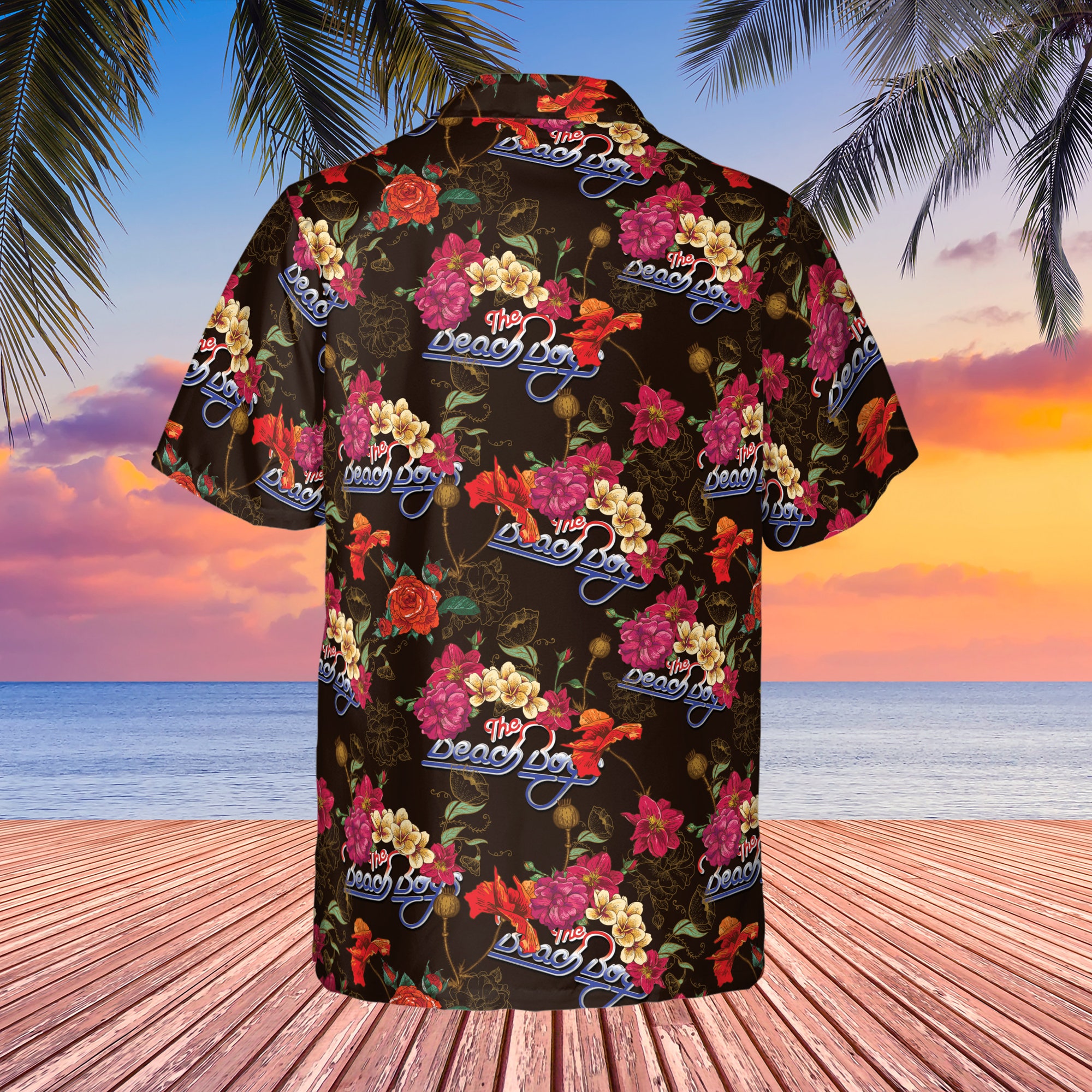 The Beach Boys Music Rock Band Hawaiian Shirt