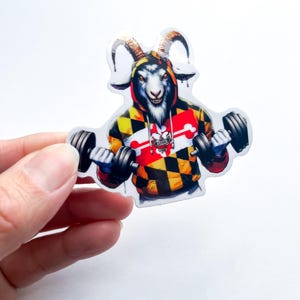 Adesivo do Homem-Cabra de Maryland