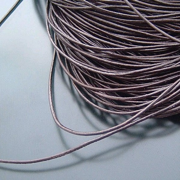 5 meters 1MM real leather cord