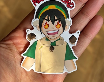 Adesivo Melon Lord Toph - Vinile fustellato divertente ATLA