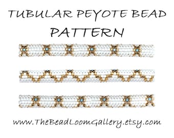 Tubular Peyote Bead PATTERN - Vol. 5 - 5 Variations - PDF File PATTERN