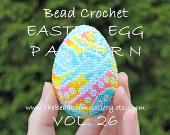 Easter Egg Pattern - Crochet PDF File TUTORIAL - Vol.26