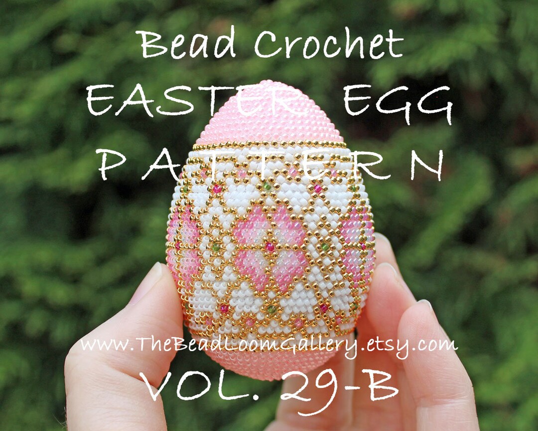 Easter Egg Pattern - Crochet PDF File TUTORIAL - Vol.29-b - Etsy
