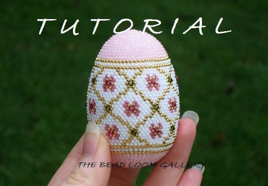 Easter Egg Pattern - Golden Net - Crochet PDF File TUTORIAL - Vol.3 ...