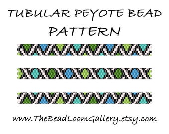 Tubular Peyote Bead PATTERN - Vol. 20 - 2 Variations - PDF File PATTERN