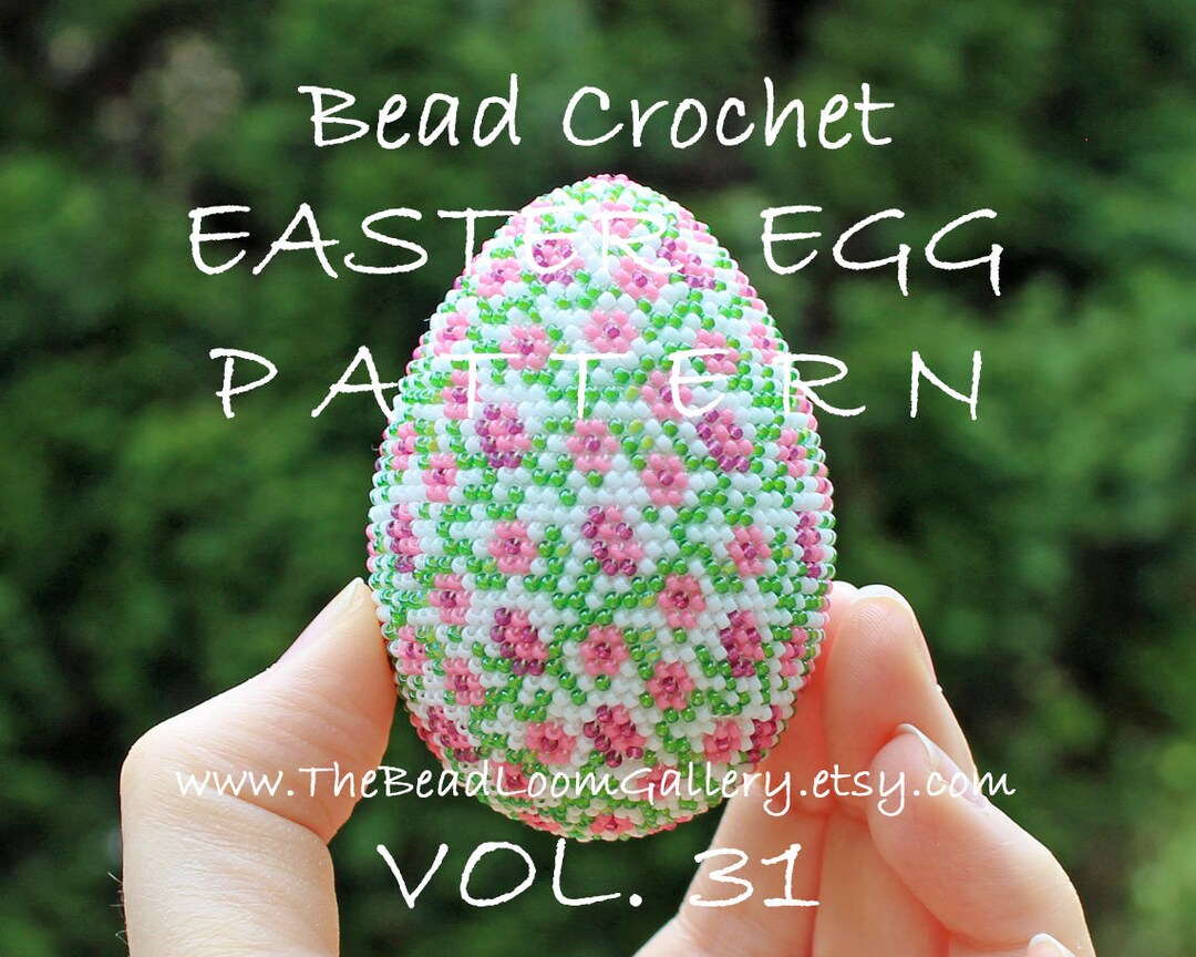 Easter Egg Pattern - Crochet PDF File TUTORIAL - Vol.31 - Etsy