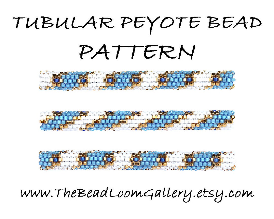 Peyote Tube Bead Patterns Easy Peyote Stitch Patterns Learn To