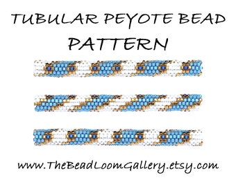 Tubular Peyote Bead PATTERN - Vol. 6 - 5 Variations - PDF File PATTERN