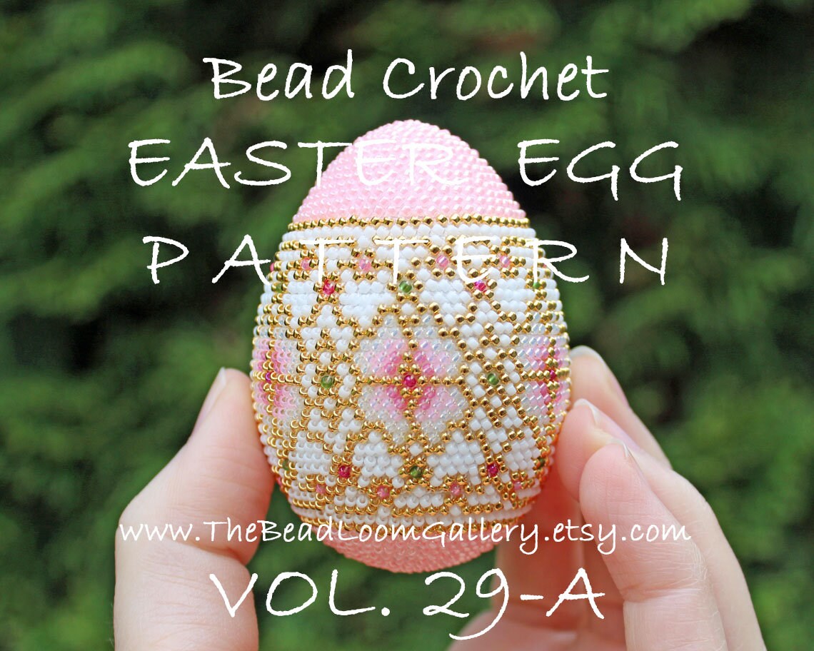 Easter Egg Pattern - Crochet PDF File TUTORIAL - Vol.29-a - Etsy