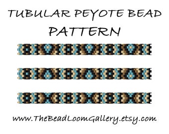 Tubular Peyote Bead PATTERN - Vol. 42 - 5 Variations - PDF File PATTERN