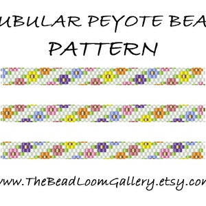 Tubular Peyote Bead PATTERN - Vol. 26 - 5 Variations - PDF File PATTERN