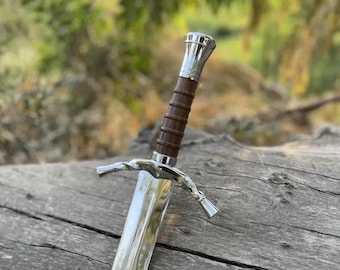 Custom Handmade D2 Steel Decorative Sword | Medieval Viking Style | Display & Collection Gift