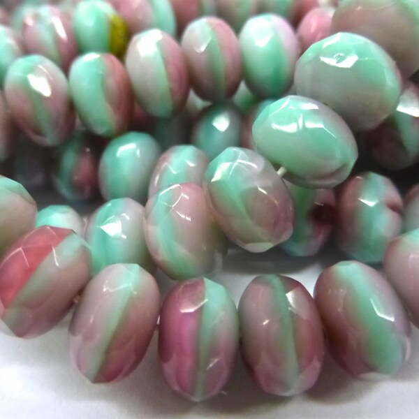 Seafoam Green Pink Etsy
