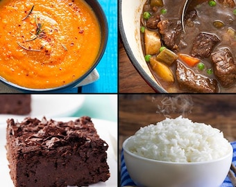 Recharge & Refuel – Comfort Food Meal Gift Box, Care Package, Ready to Eat Dinners, Thinking of You Gift for Loved Ones