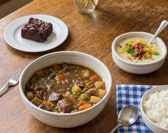 Savor the Slow – Slow Cooker Meal Gift Box, Comfort Food Care Package, Ready to Eat Dinners, Get Well or Thinking of You Gift