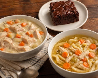 Care Package Classic – Comfort Food Gift Box, Get Well Soon Gift, Sympathy Meal Gift, Ready to Eat Meals, Thinking of You Gift