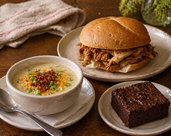 Just Because Box – Comfort Food Gift, Thinking of You Care Package, Ready to Eat Meals, Meal Gift for Friends, Surprise Gift for Loved Ones