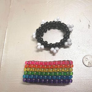 Scene Kandi cuff combo