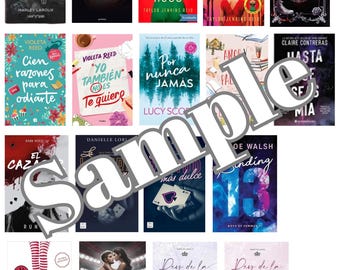 Book Cover Sticker Personalized