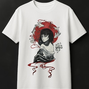 Hand-Painted T-shirt - Unisex Art Shirt