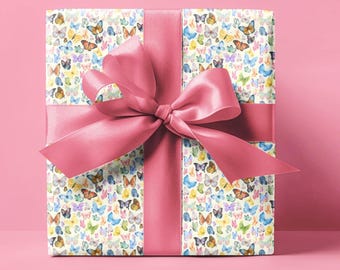 Butterfly Wrapping Paper