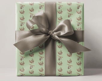 Sloth Wrapping Paper