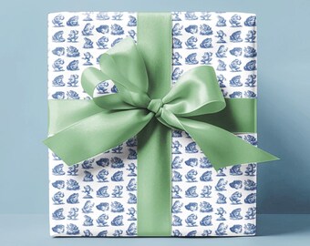 Vintage Frog Wrapping Paper
