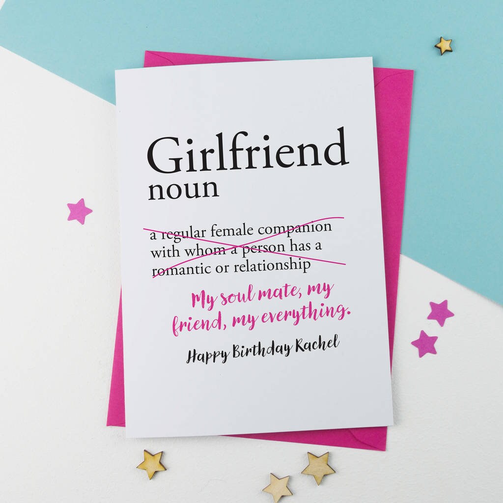 New girlfriend birthday hot sale