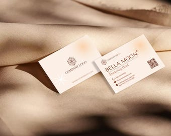 Editable Business Card Template – Canva | Instant Download