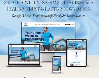 Wellvera Wellness Website – Ready-Made WordPress Website Template for Coaches & Health Care Brands