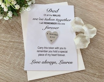 Personalised Father of the bride thank you present, gift for parents on wedding day