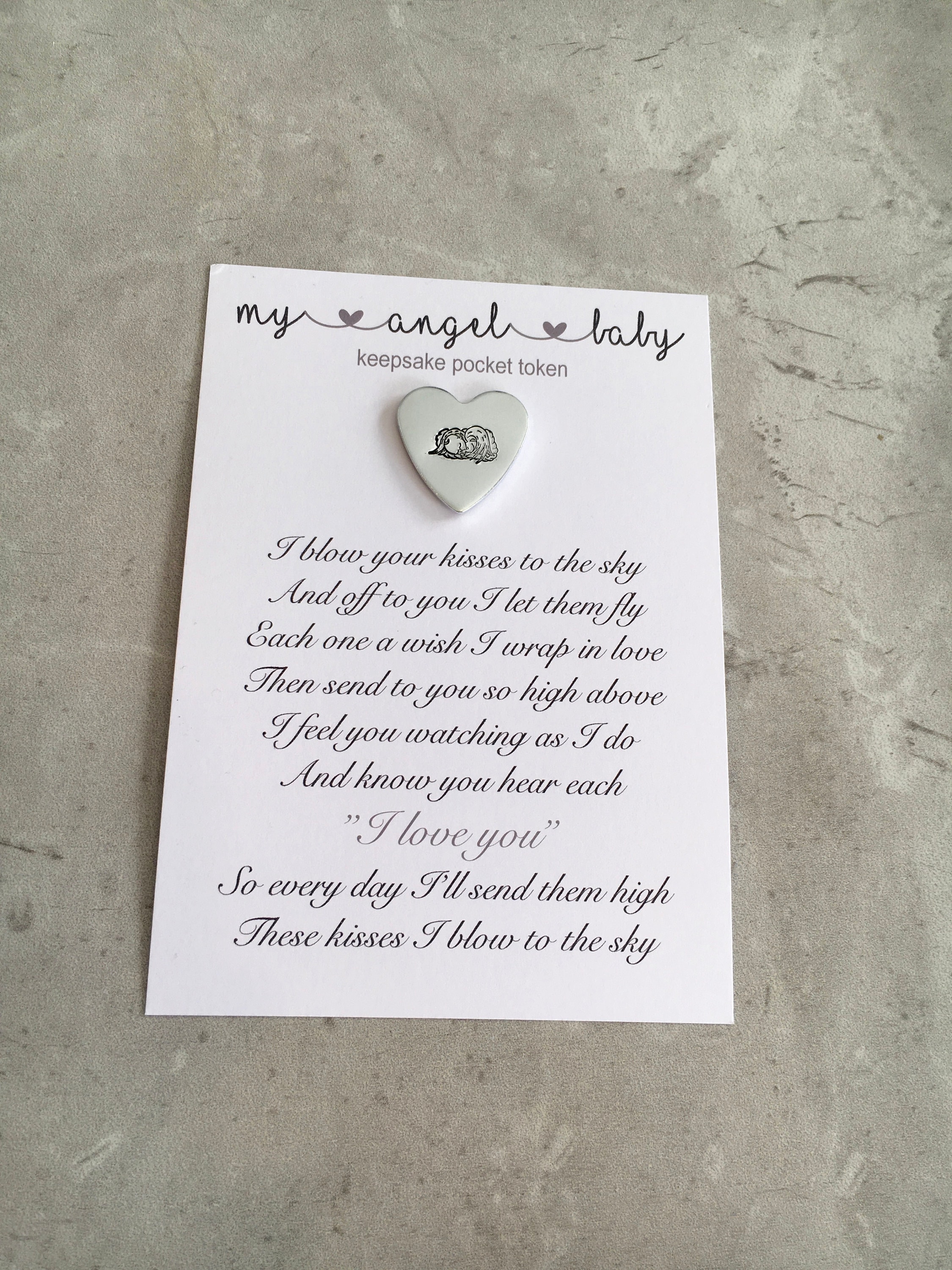 Baby Keepsake Baby Loss Heart Memory Box, Twin Miscarriage