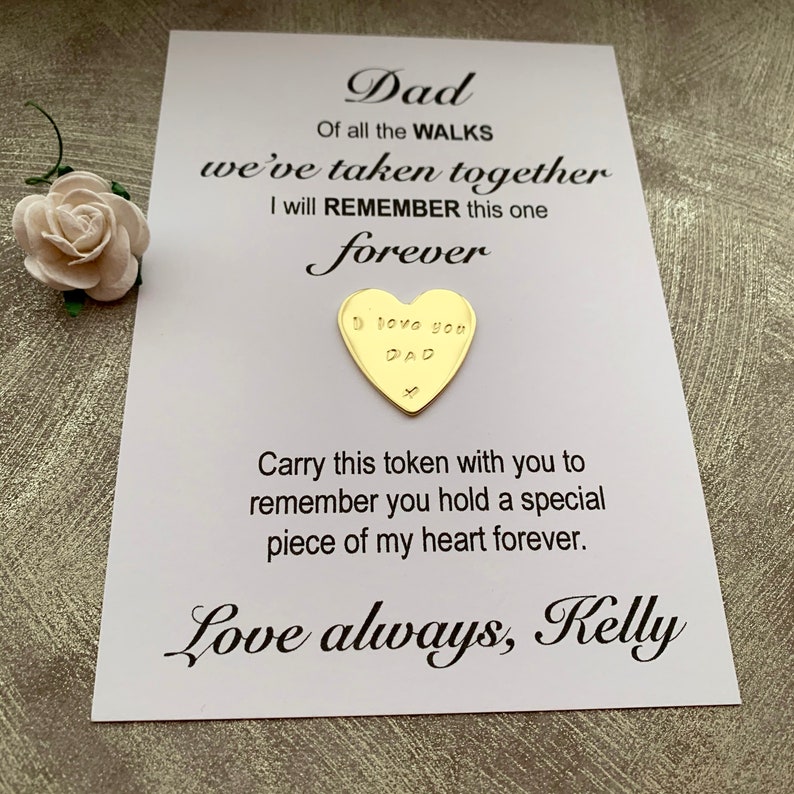 Father of Bride Gift, Personalised Wedding Day Keepsake Gift From Daughter, Mother And Father Of Bride, Father Of the bride Card 