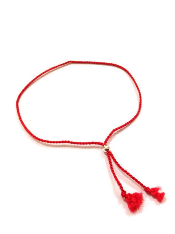 Red String Bracelet, Red Thread Bracelet, Jewish Jewellery, Kabbalah  Bracelet, Summer Bracelet, Red Bracelet 