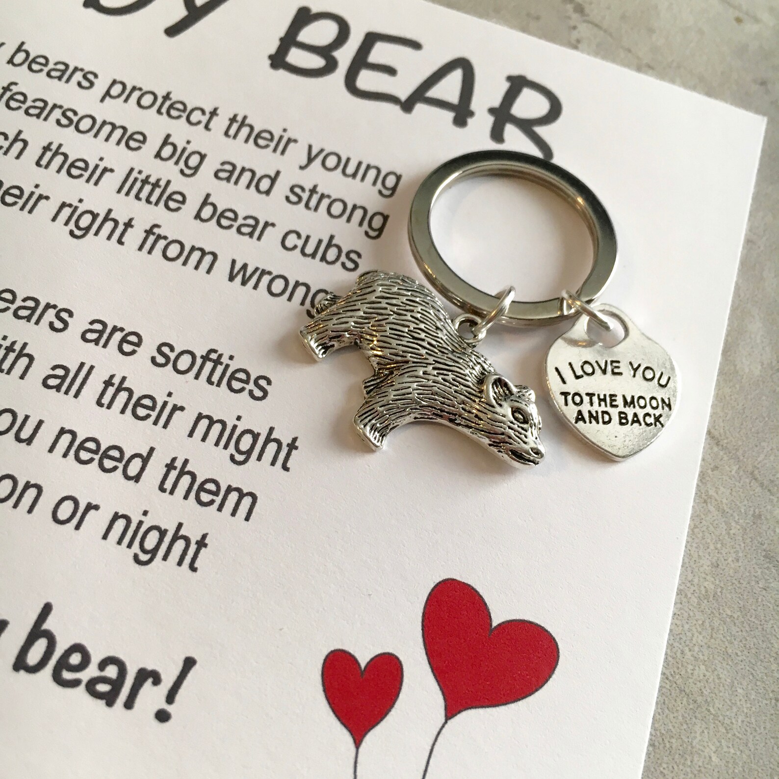 Daddy Bear Keepsake Gift Daddy Christmas Gift New Dad - Etsy UK