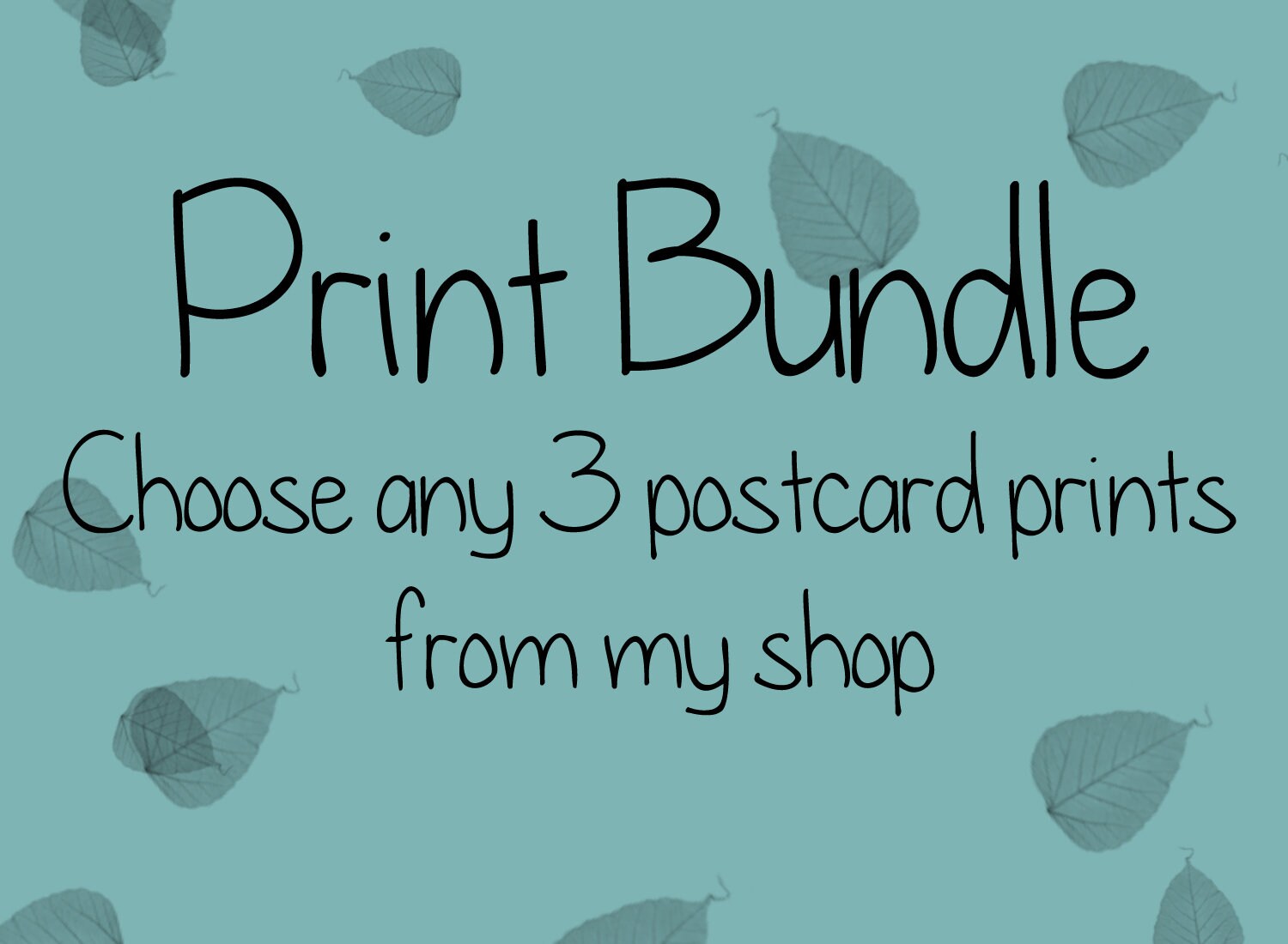 Mix and Match Print Bundle Choose Any 3 Postcard Prints From My Etsy